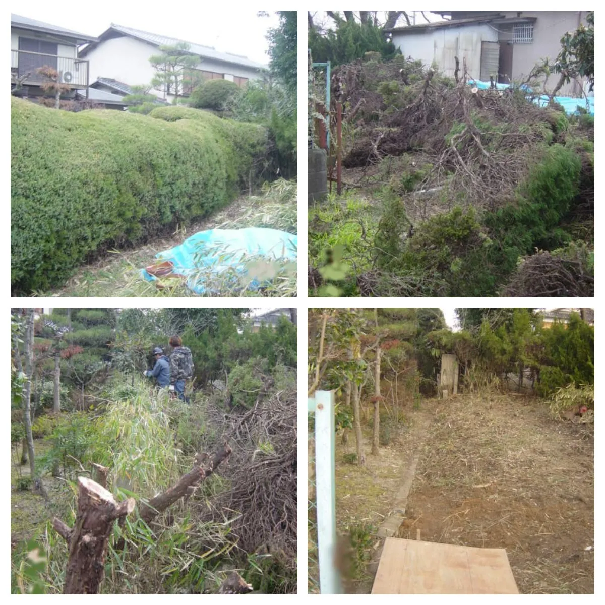 向日市・長岡京市・大山崎【境界ブロック工事】